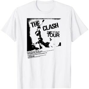 The Clash Sort It Out Tour White Tshirt